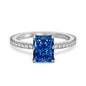 Sier Female Special Interest Light Luxury Rings