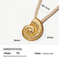 starfish necklace conch sun thick rope necklace