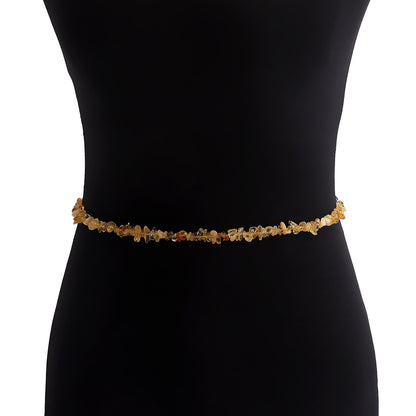 Bohemia Style Natural Stone Gravel Waist Chain