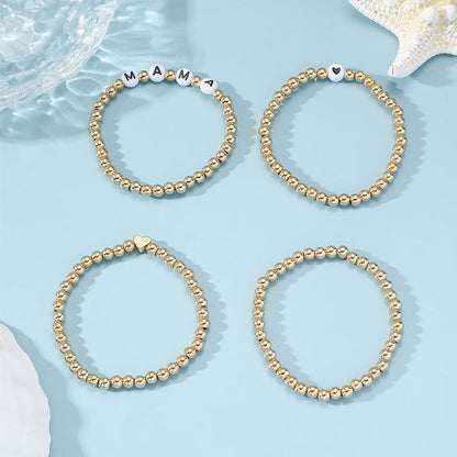 CCB Beaded Elastic Bracelet