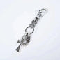 Retro cross sword keychain