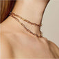 Paper Clip Link Chain Necklace