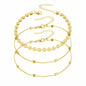 Layer Sequin Chain Anklet Bohemia Women Anklet