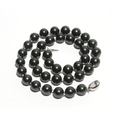 Round Sea Shell Pearl Necklace