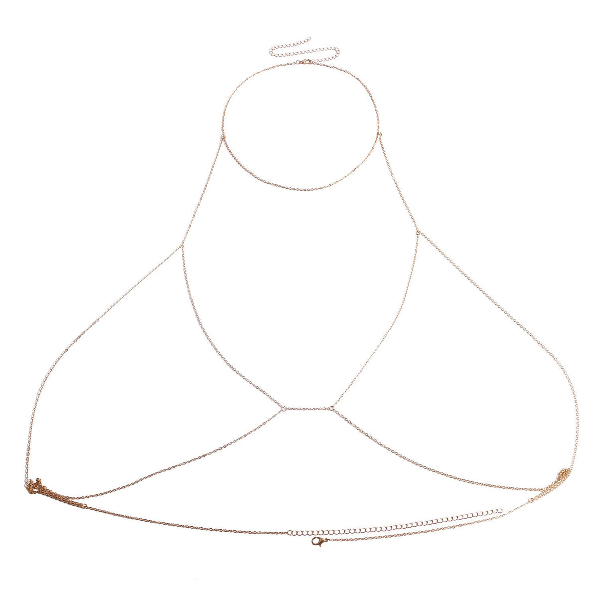 Body Chain Custom Bikini Chest Cross Body Necklace