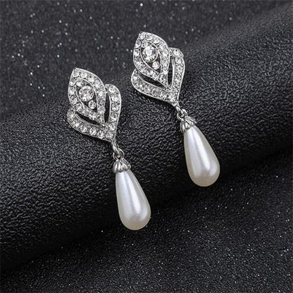Handmade Pearl Bridal Wedding Jewelry Sets