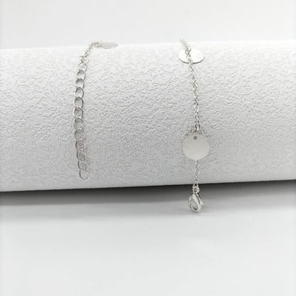 Round Disc Choker Necklace