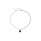 Sweet Crystal Love Stone Fashion Jewelry Women Necklace