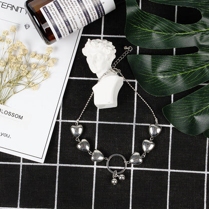Heart Charm Chain Foot Bracelet