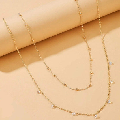 Boho Rhinestone Body Chains Bikini Belly Chain