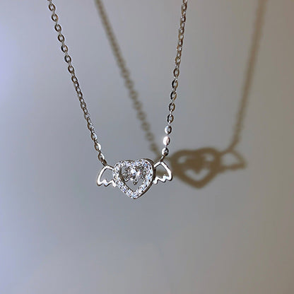 Simple Trendy Necklace Angel Wings
