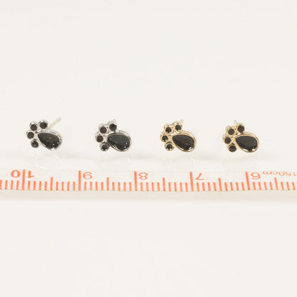 Dog Paw Stud Earring