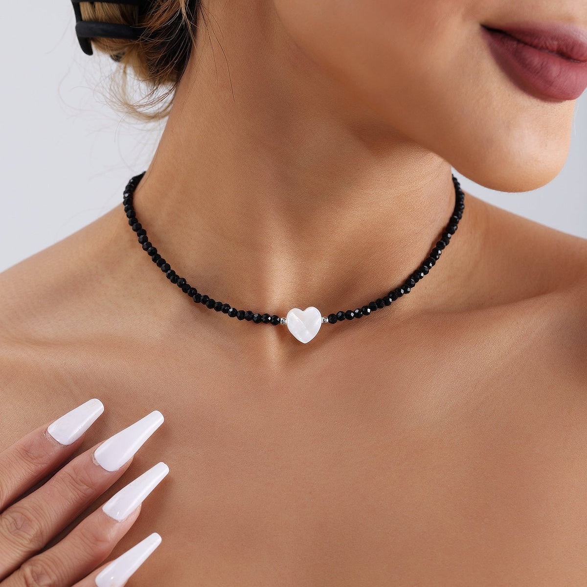 Vintage Heart Love Pendant Necklace