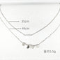 Round Coin Pearls Pendant Chain Necklaces