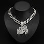 Fashion Alloy Hip Hop Cuban Link Chain Personality Necklaces