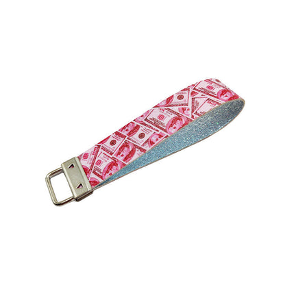 Leather PU Key Chain Men And Women