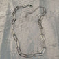 Paper Clip Link Chain Necklace