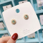 Baroque Pearl Opals Flowers Earrings