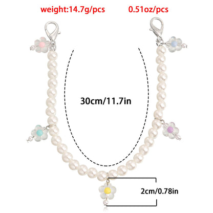 Candy Color Cute Flower Shoe Chain