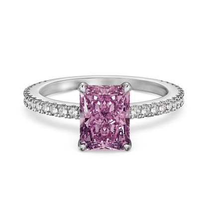 Sier Female Special Interest Light Luxury Rings
