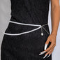 Bestone Rhinestone Chain Waist Multi-layer Body Chain