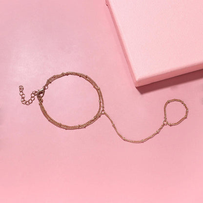 Bohemia Punk Link Bead Chain Bracelets