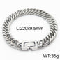Cuban Link Titanium Steel Bracelet