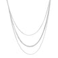 Jewelry Multi Layer Snake Chain Necklace