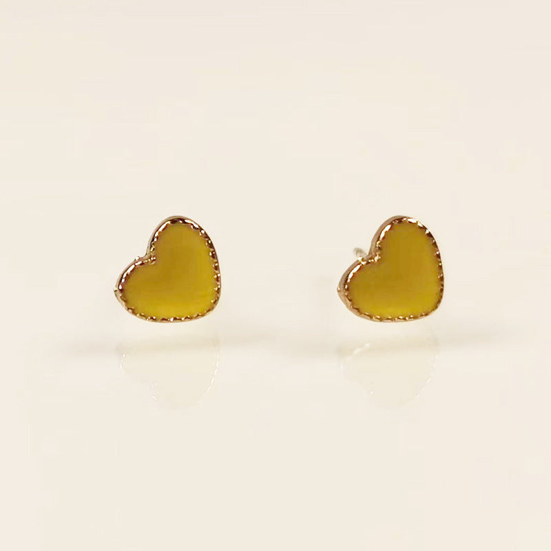Coconut love stud earrings set