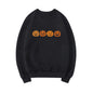Halloween evil pumpkin head sweatshirt