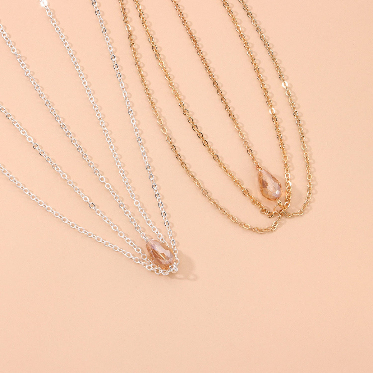 Bohemian Crystal Fashion Bridal Hair Chain Jewelry