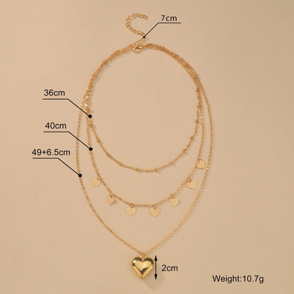 Boho Multi-Layer Choker Necklace for Women