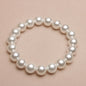 Elastic Beaded Shell Pearl Bracelet