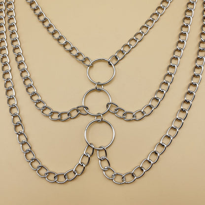 Multi-layer Ring Waist Chain