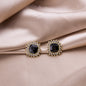 Geometric Square Rhinestone Earring