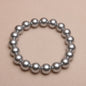 Elastic Beaded Shell Pearl Bracelet