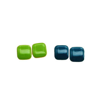 Geometric Simple Square Earrings
