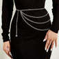 Multi-layer Waist Chain with Metal Buckle Jewelry