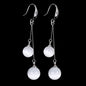 Opal Stone Gemstone Dangle Earring