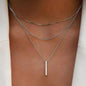 Bohemian Necklace Multi Layered Related Clavicle Chain Necklace