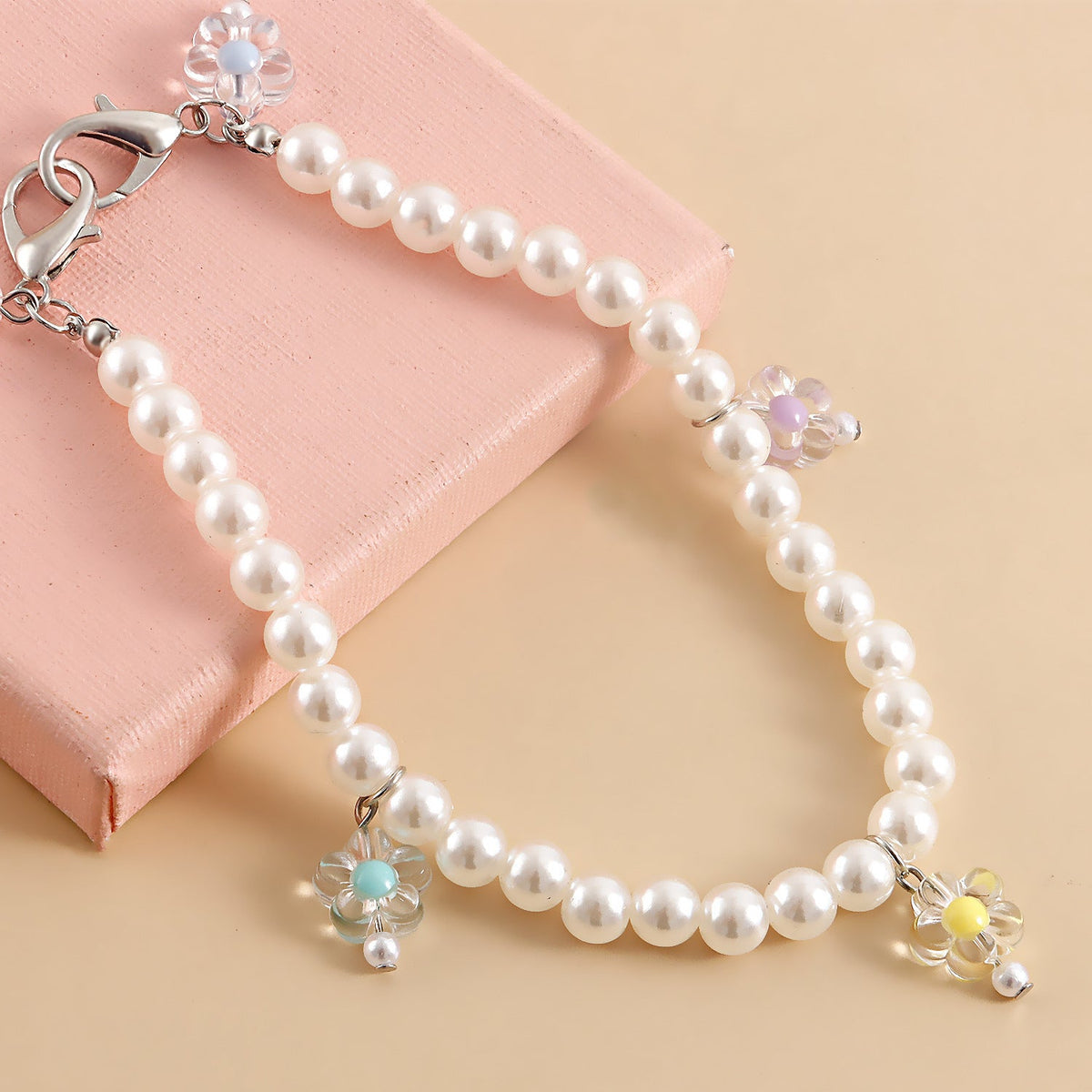 Candy Color Cute Flower Shoe Chain