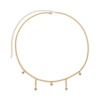 Sweet Simple Design Women Star Body Jewelry