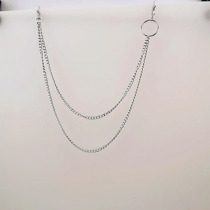 Punk Rock Style Metal Layer Trouser Chain Wallet Chain