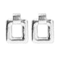 Drop Dangle Earrings Big Geometric Stud Earrings