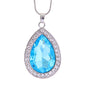 New Sophia Power Stone Princess Charm Necklaces