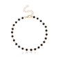 Foot Chain Black Beaded Anklet Bracelet
