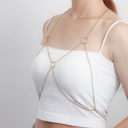 Bikini Chain Punk-style Nightclub Sexy Halter Body Waist Chain