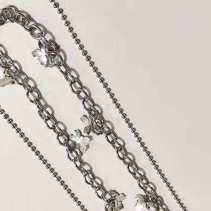 Butterfly Keychain Punk Trouser Wallet Chain Hip Hop Jeans Chains