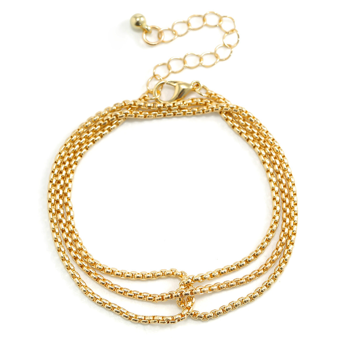 Multi-layer Twisted Chain Bracelet