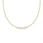 Floating Pearl Choker Necklace Women